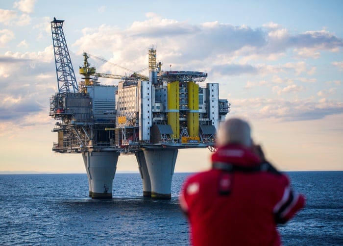 Oil rig, dead ahead! Could offshore platforms become the new cruise trend? | Norway | The Guardian Oil rig, dead ahead! Could offshore platforms become the new cruise trend? | Norway | The Guardian