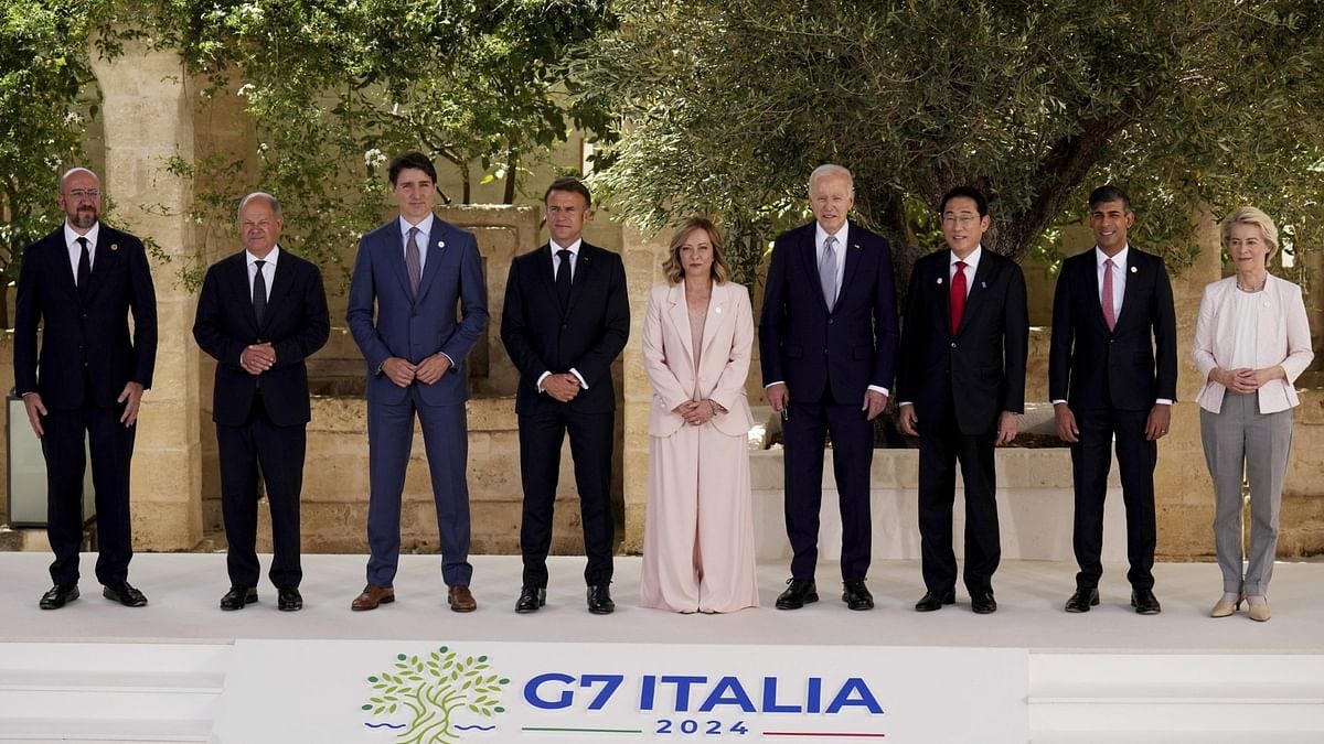 G7 World Leader Summit: G-7 समूह क्या है? चीन और भारत हिस्सा नहीं, फिर भी PM मोदी इटली में क्यों आमंत्रित? G7 Italy World Leader Summit PM Narendra Modi India Group Of G7 World Leader Summit: G-7 समूह क्या है? चीन और भारत हिस्सा नहीं, फिर भी PM मोदी इटली में क्यों आमंत्रित? G7 Italy World Leader Summit PM Narendra Modi India Group Of