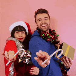 candy cane christmas GIF by lironrash