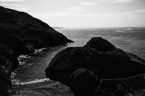 A collection of black and white images from my visit to Wales