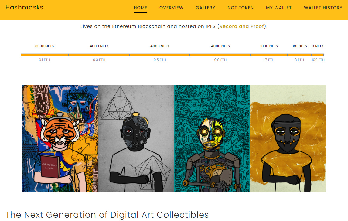 Long Take: Non-fungible tokens and crypto art (like Hashmasks) will create  multi-billion markets for digital objects with financial features