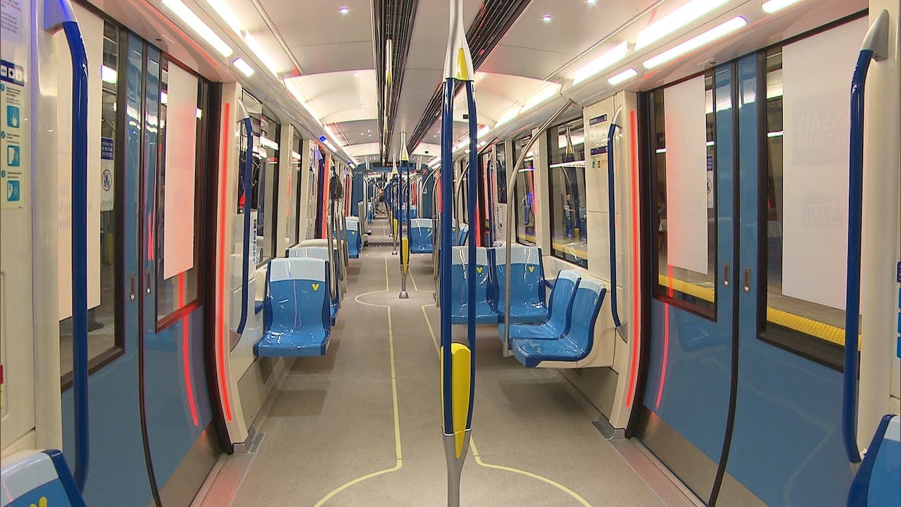 New Montreal Metro train finally in service | CBC News