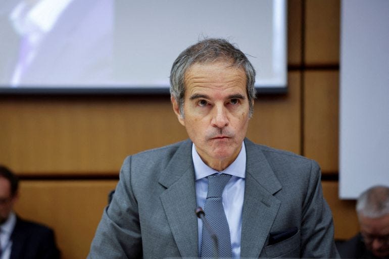 IAEA's Rafael Grossi IAEA's Rafael Grossi