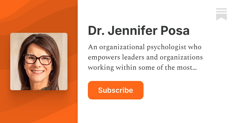 Dr. Jennifer Posa | Substack