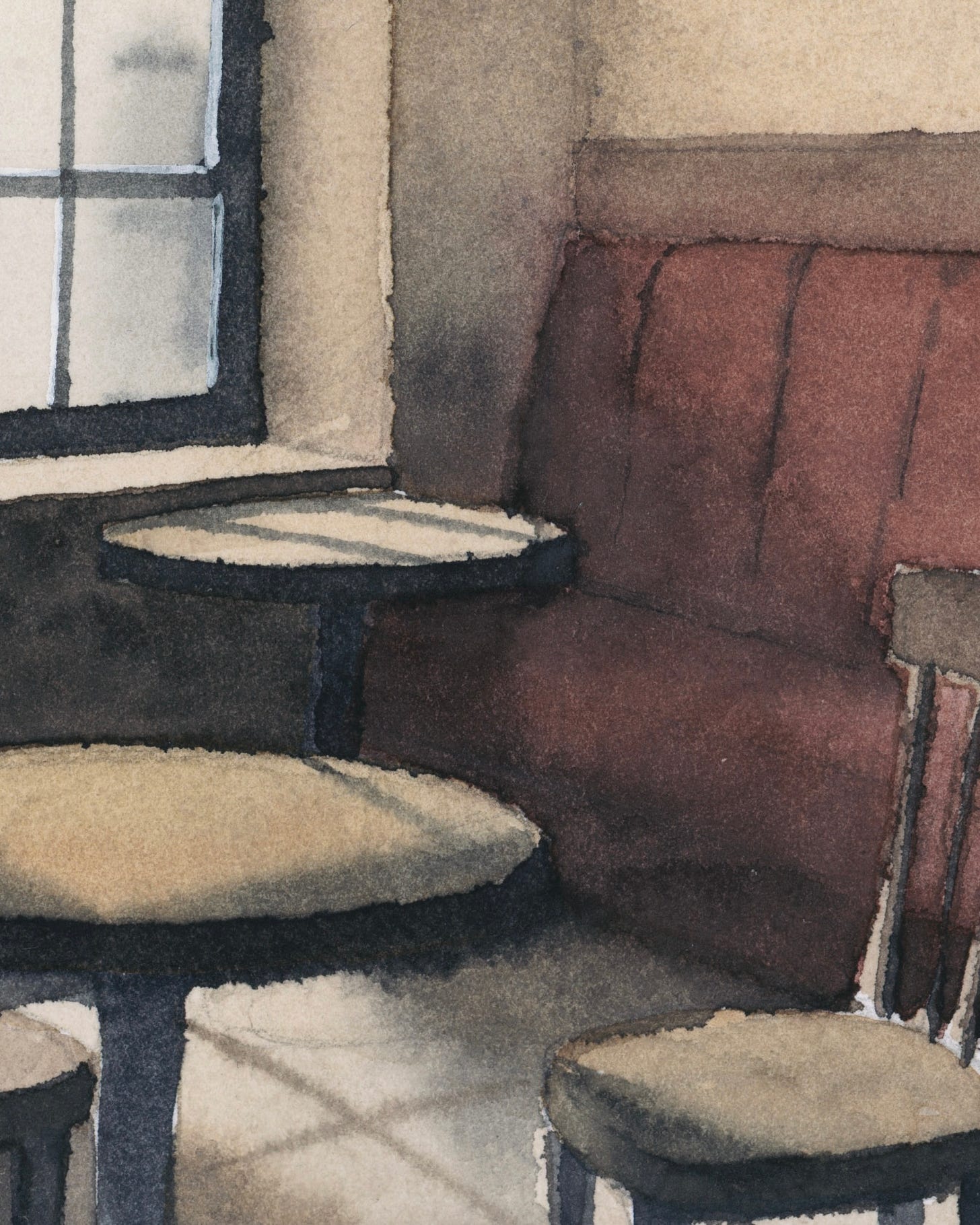 bordes suaves en acuarela