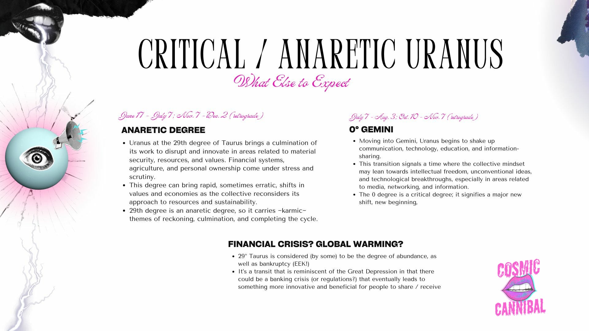 Astrology Cusps of Change: The 29° & 0° Crisis