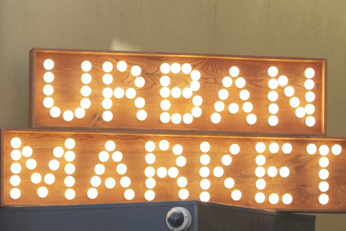 Urban Market sign