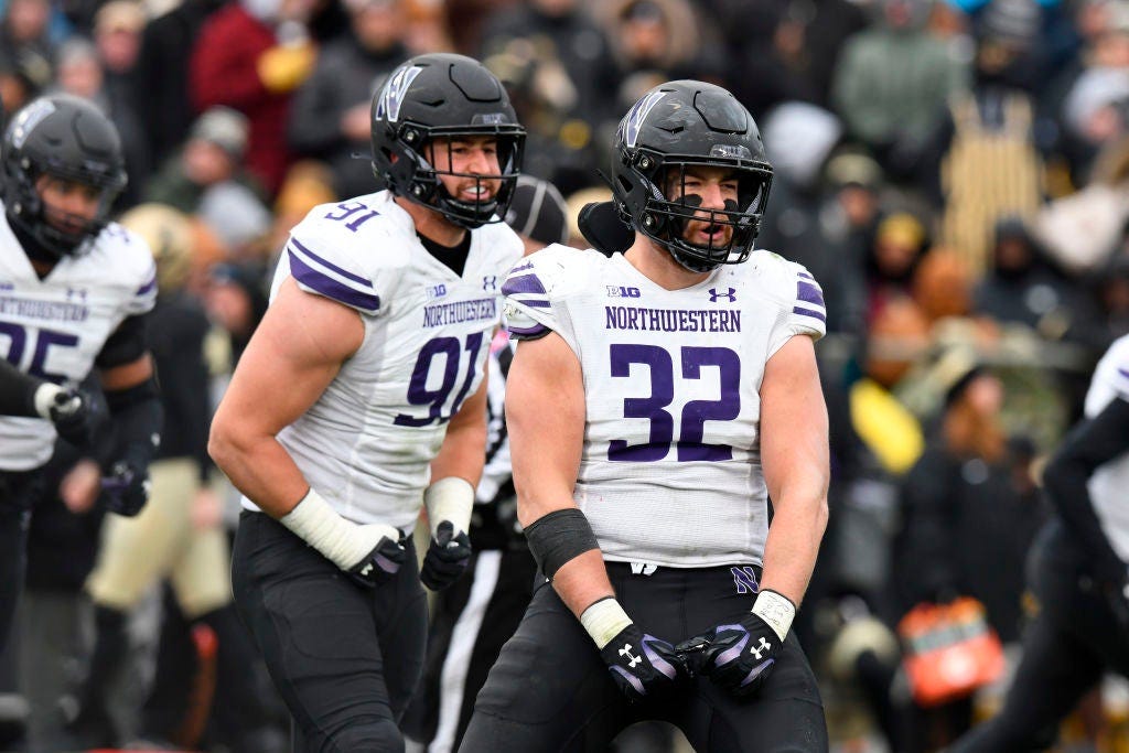 Bryce Gallagher, Northwestern, Linebacker