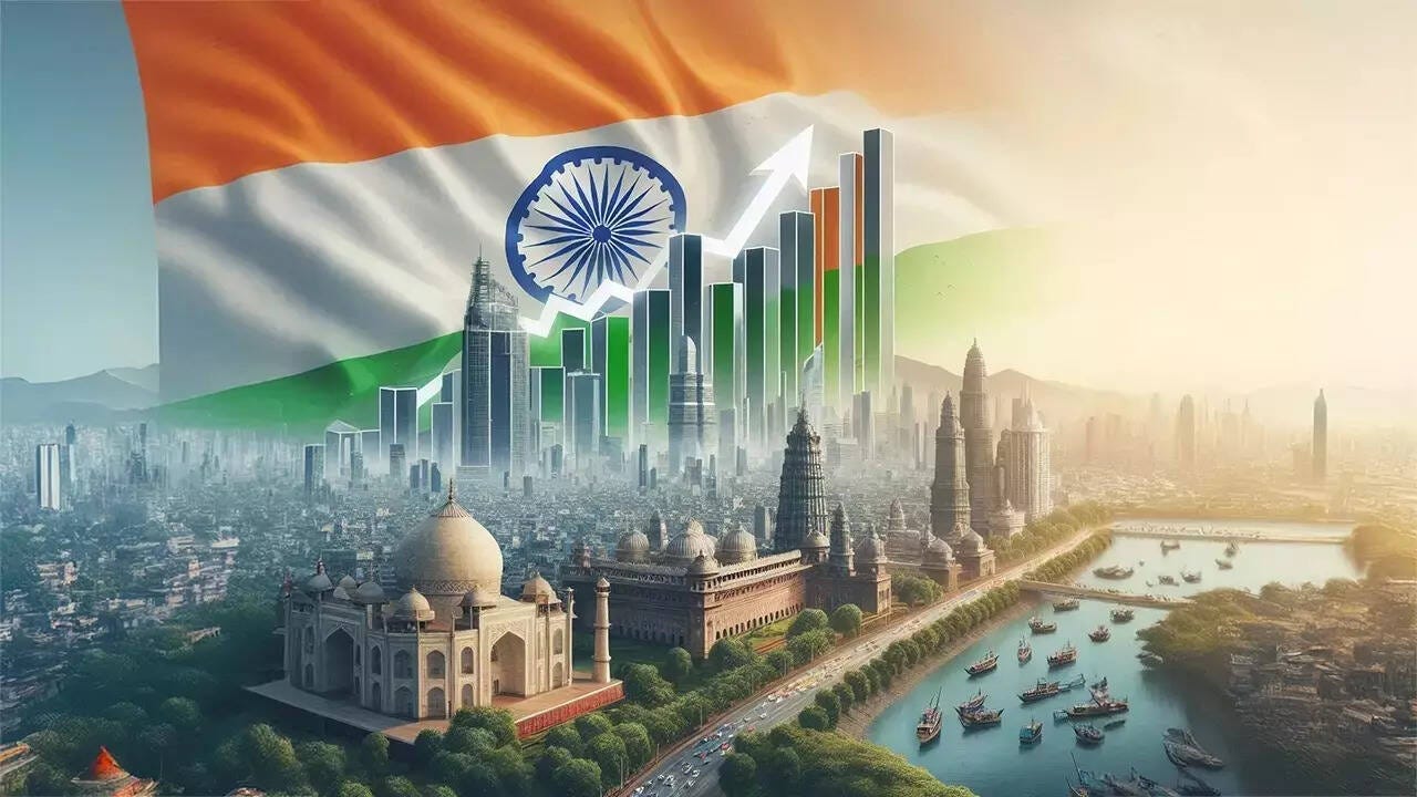 Big booster shot! India's real GDP grows at a robust 8.2% in Q2 FY26;  6-quarter high number beats expectations - top highlights - The Times of  India