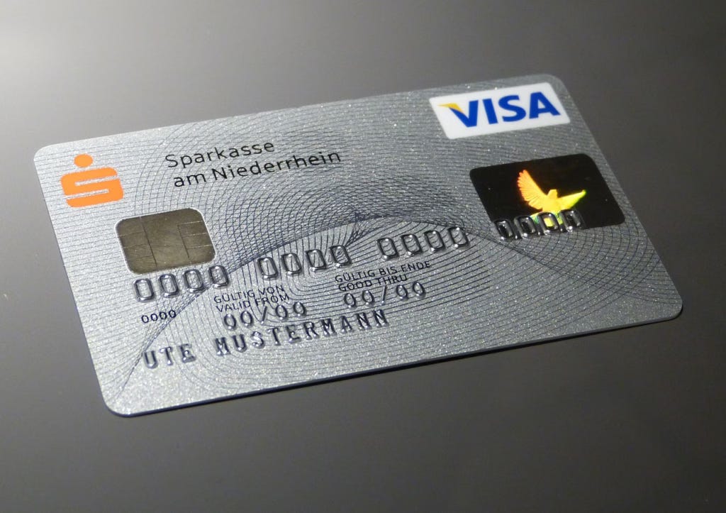 Cartão bancário de contacto Cartão bancário de contacto