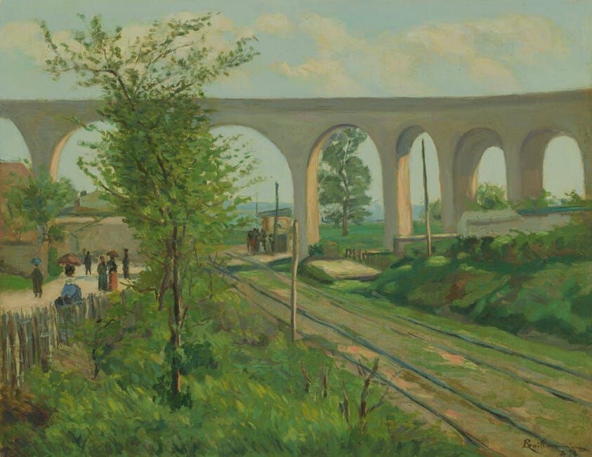 The Arcueil Aqueduct at Sceaux Railroad Crossing | The Art ... The Arcueil Aqueduct at Sceaux Railroad Crossing | The Art ...