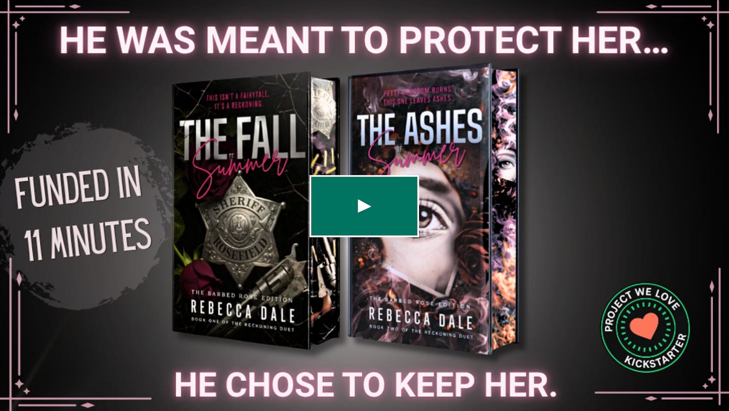 The Reckoning Duet linked Kickstarter banner The Reckoning Duet linked Kickstarter banner