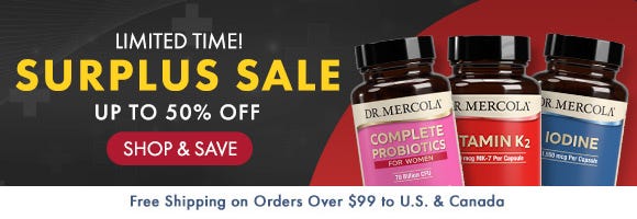 Surplus Sale: Up to 50% Off