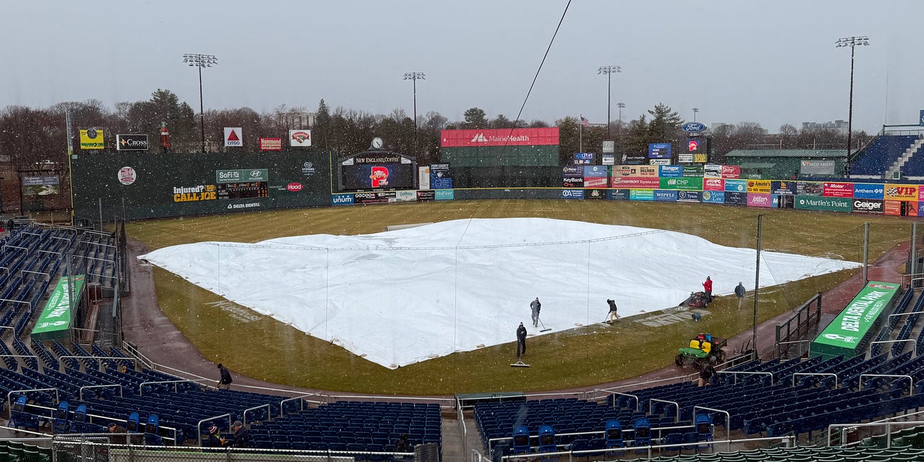 Sea Dogs brave the elements for home opener