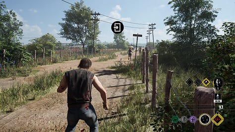 Screenshots of the game The Texas Chainsaw Massacre captured by the reviewer.