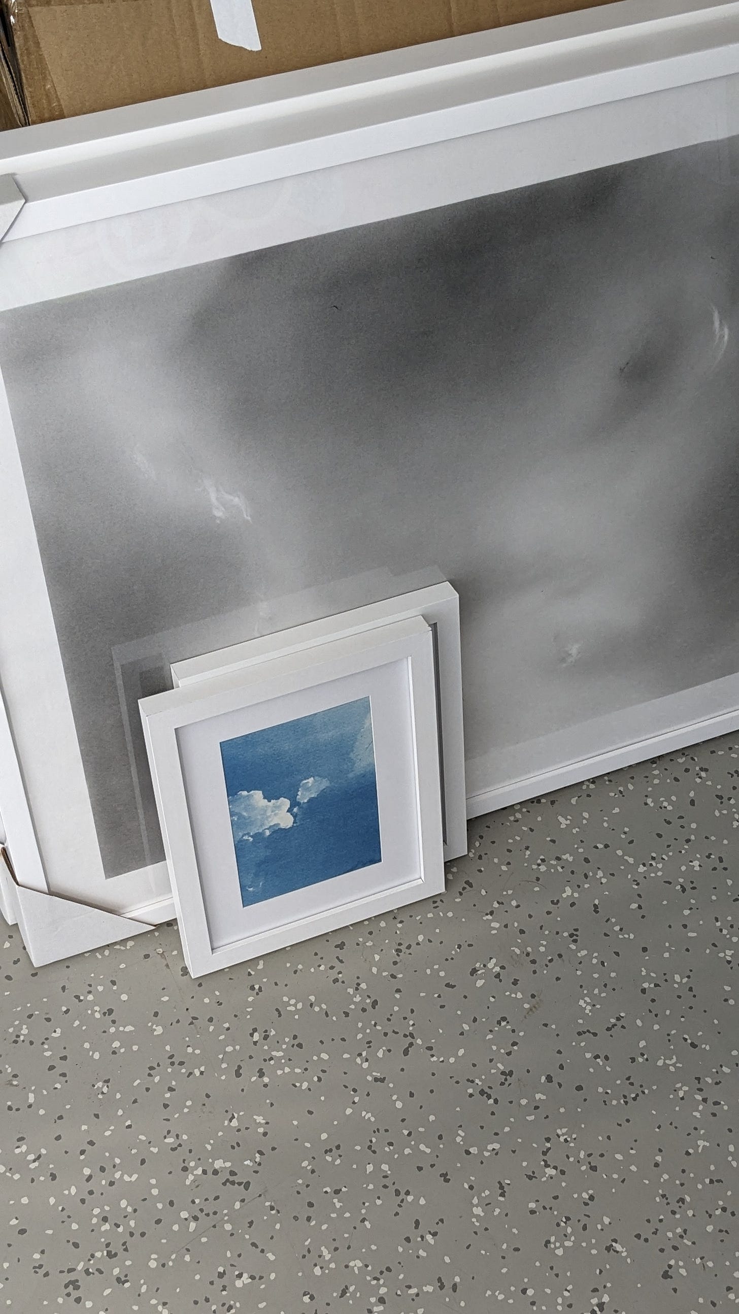 Art work in frames