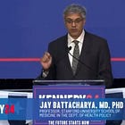 Stanford's Jay Bhattacharya endorses anti-vaccine, anti-Semite RFK, Jr. for President