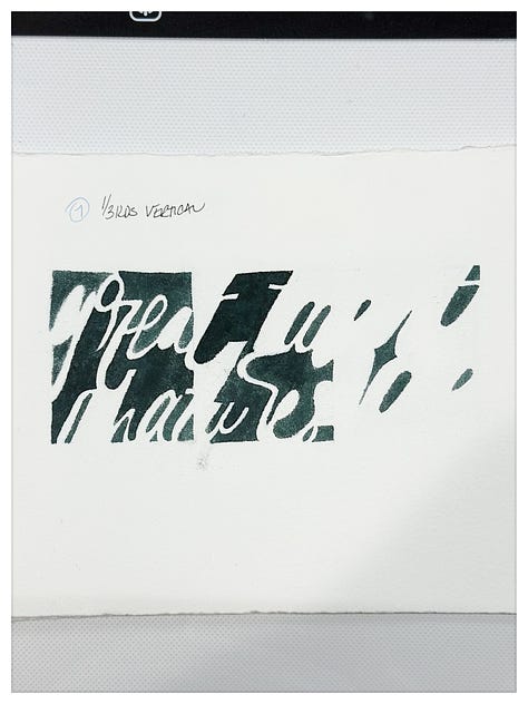 Sketches of the quote Great talent matures late.