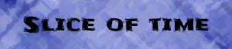 Slice Of Time