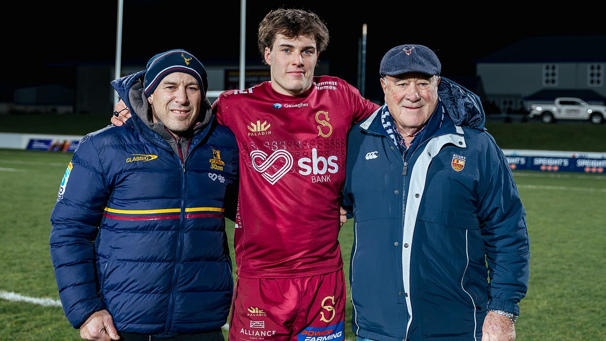 He grew up watching Dad at Rugby Park. Now Gregor is a Stag