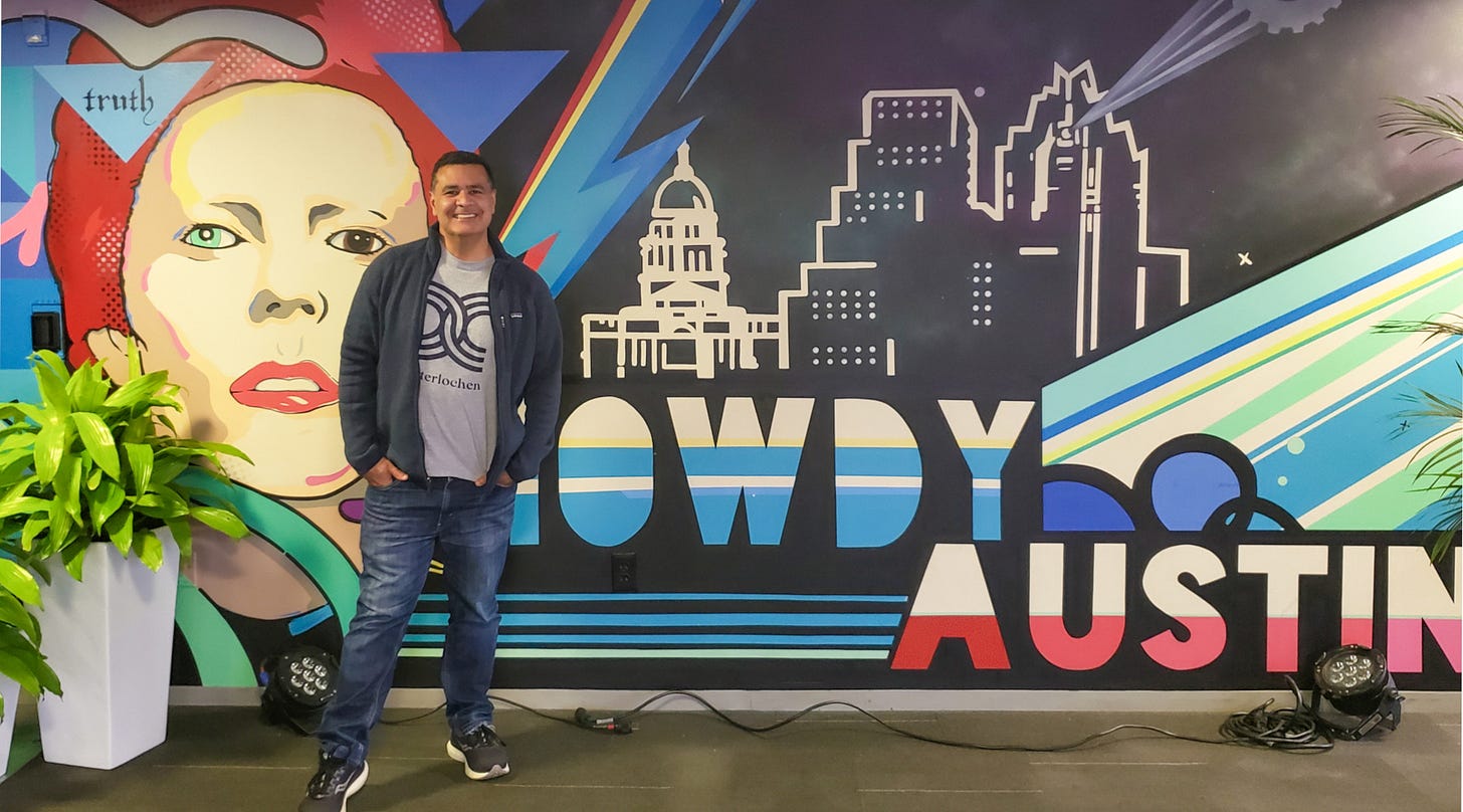 Hanging at the Capital Factory in Austin, Texas