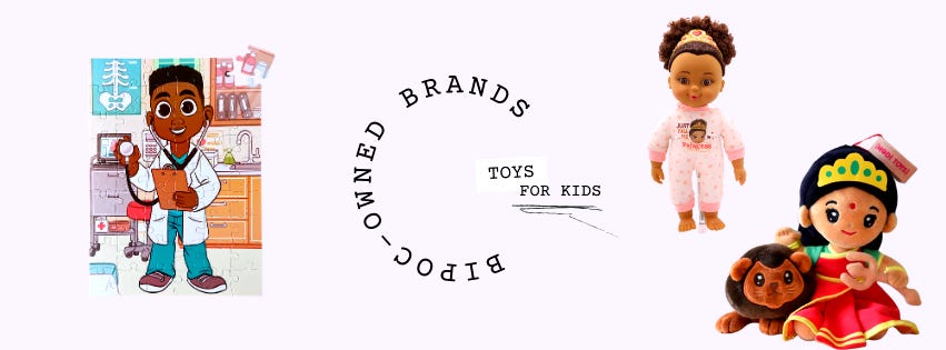 Diverse toys for kids