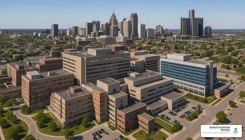 Henry Ford Hospital - downtown detroit hospital