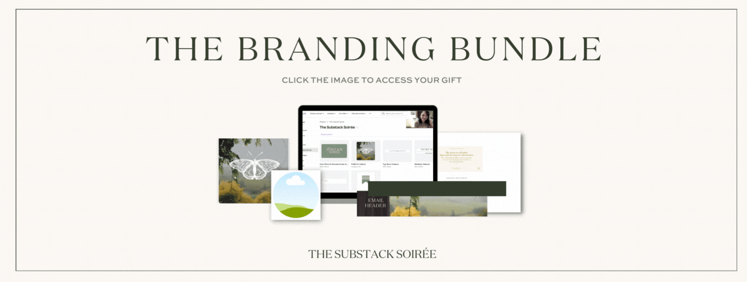 THE SUBSTACK BRANDING BUNDLE - The Substack Soirée