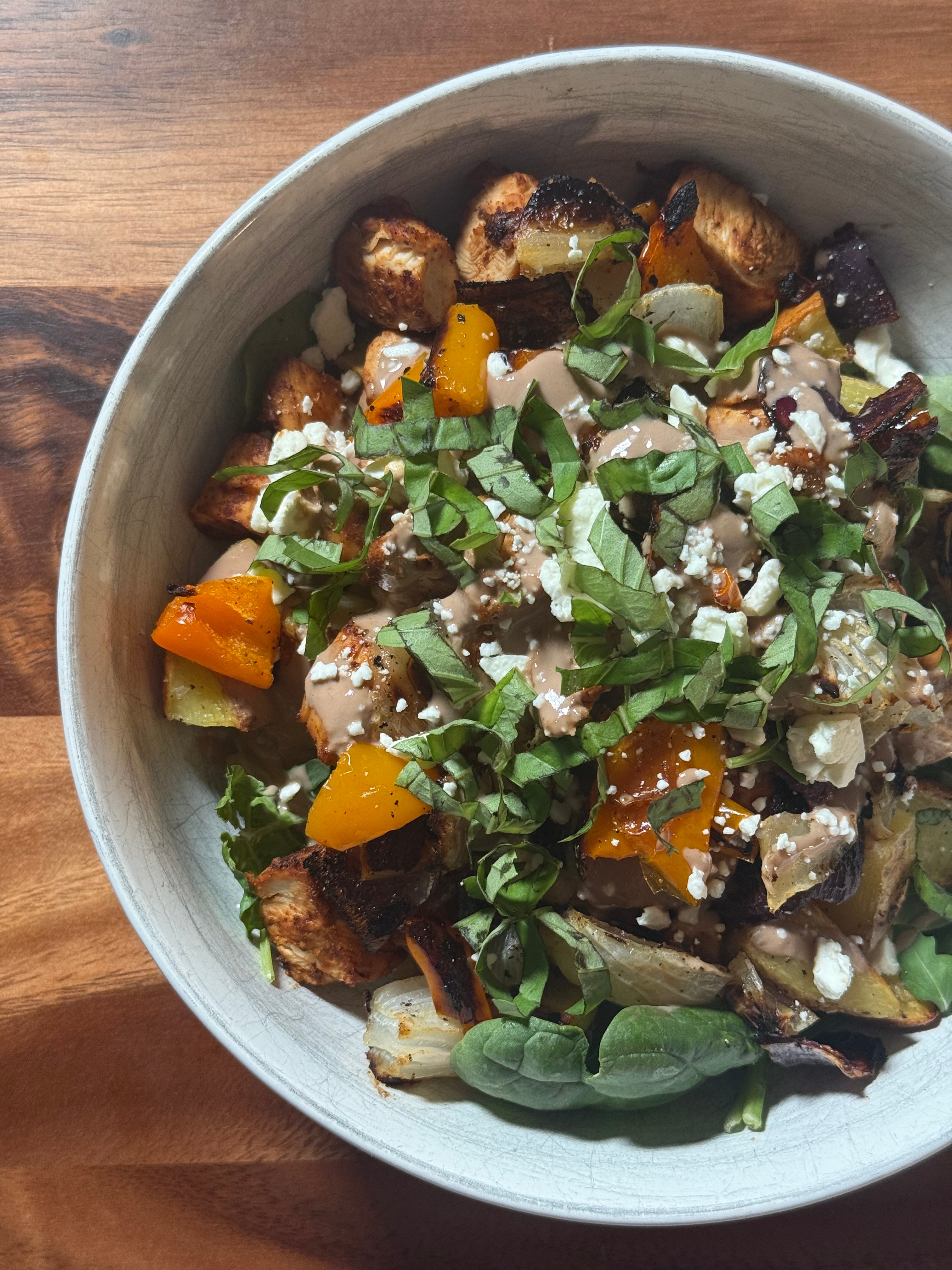 Balsamic Sheet Pan Meal - by Ellie Teale