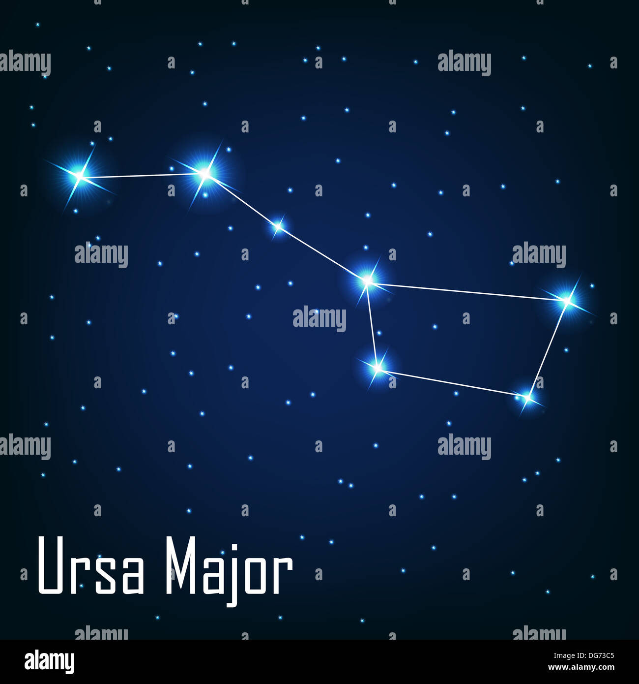 Ursa Major Constellation Drawing Ursa Major Stock Illustrations Ursa Major Constellation Drawing Ursa Major Stock Illustrations