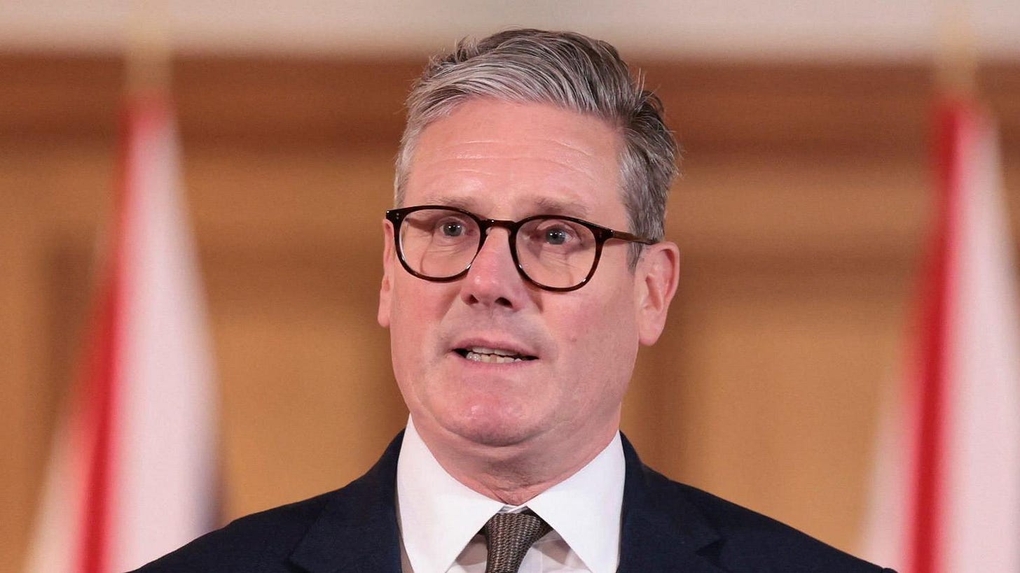 Keir Starmer on first visit to Northern Ireland as prime minister