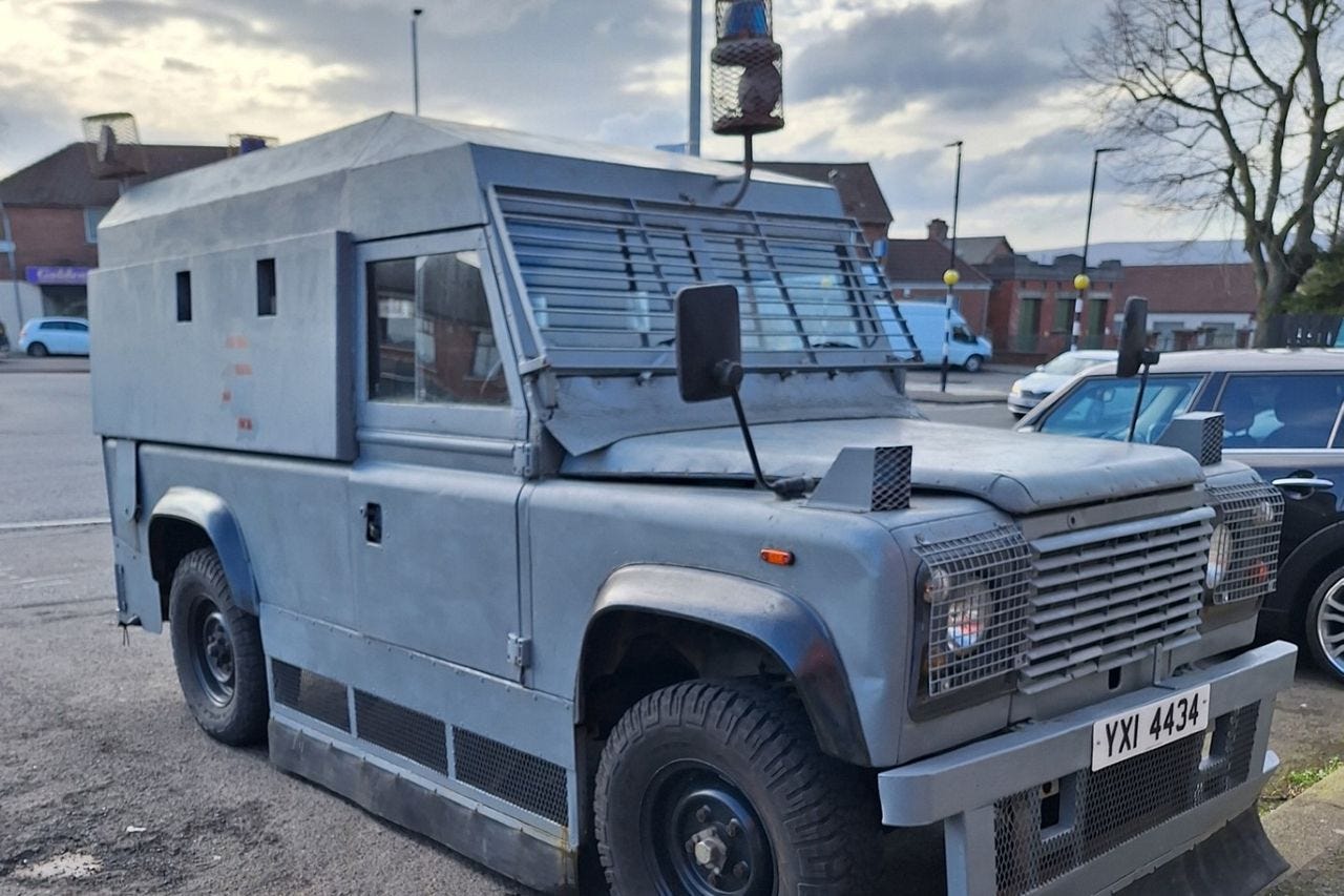 Replica RUC Land Rover sold by Belfast car dealership as cars linked to  Churchill and Mountbatten also up for sale | BelfastTelegraph.co.uk