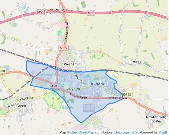 Fylde, Kirkham