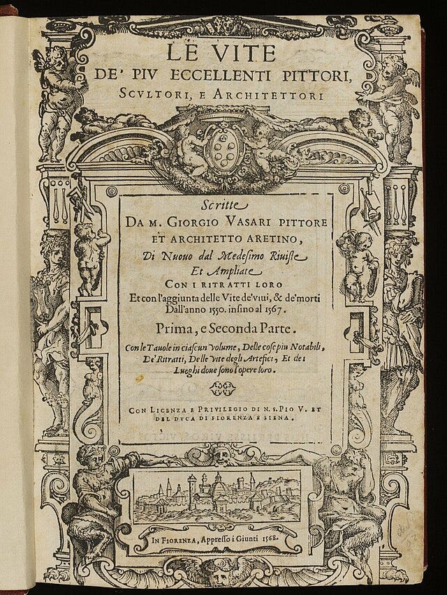 Lives of the Most Excellent Painters, Sculptors, and Architects - Wikipedia