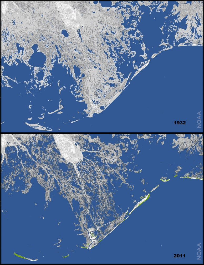 Coastal erosion in Louisiana - Wikipedia