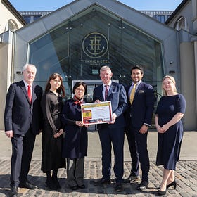 A warm NǏ HǍO awaits at Titanic Hotel Belfast