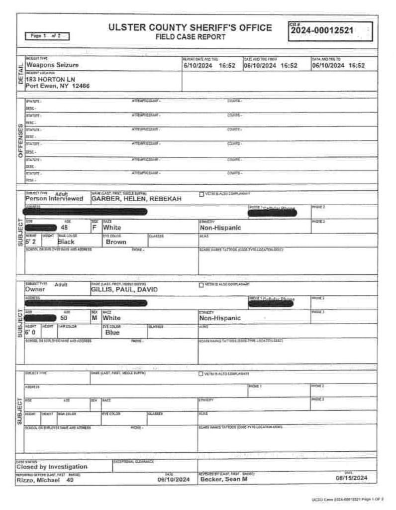 Ulster Family Court Ambush: Helen Garber faces secret contempt hearing, false abuse claims, missing testimony, and altered transcripts.