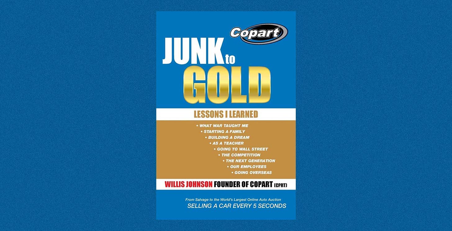 Junk to Gold: From Salvage to the World's Largest Online Auto Auction | Lucas Ballasy Junk to Gold: From Salvage to the World's Largest Online Auto Auction | Lucas Ballasy
