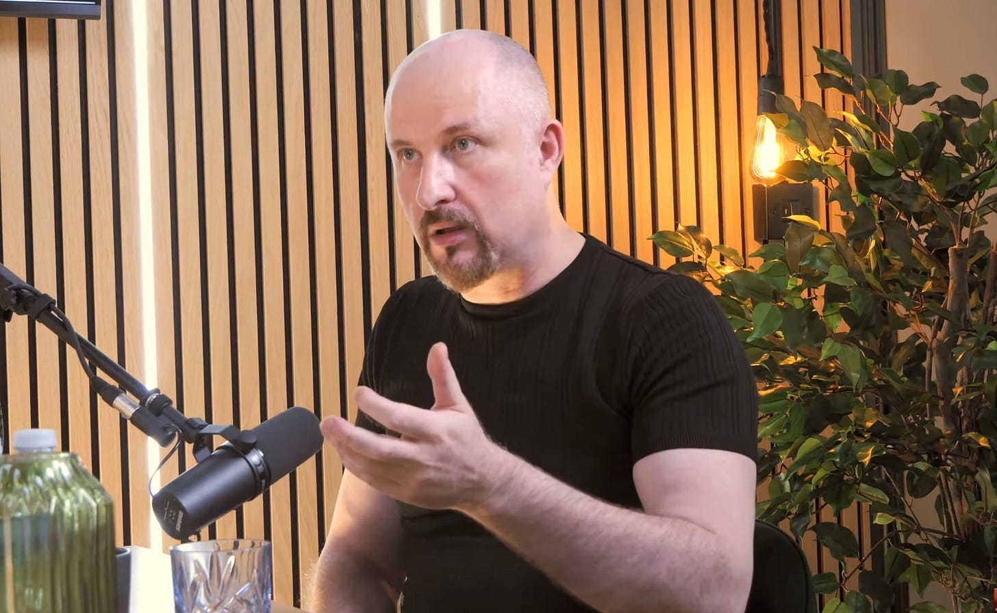 Sovereign Pete during a recent interview (YouTube)