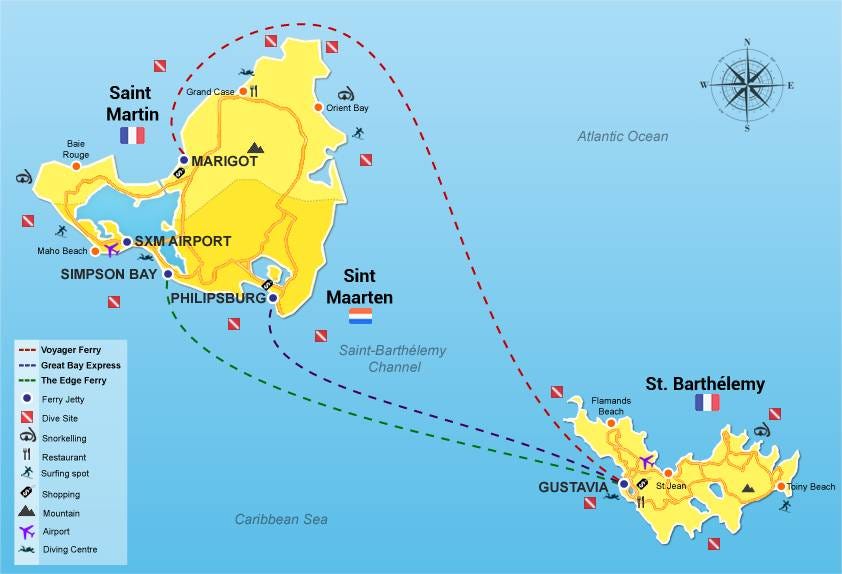 Best and fast Ferry to get from St. Maarten to St. Barths