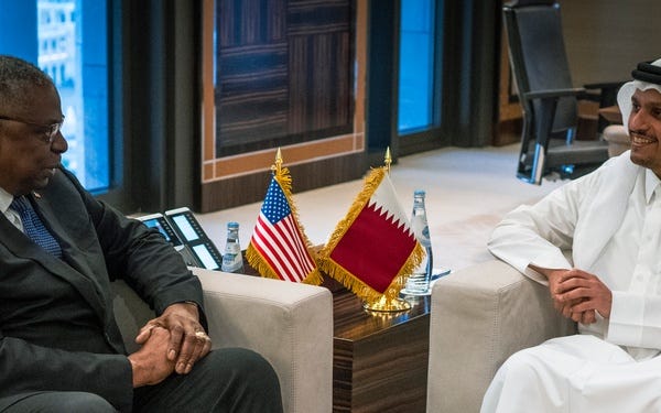 SECDEF Visit to U.S. NAVCENT/5th Fleet, Bahrain and Qatar