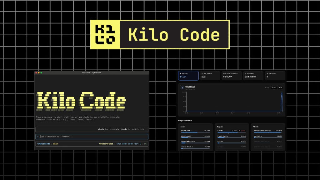 This week in Kilo Code: CLI, Tracking for Teams and Enterprise, Support ...