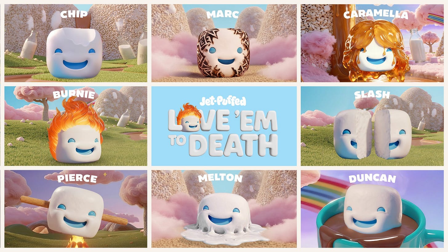 Jet-Puffed's first ads say marshmallows were made to suffer for your  pleasure - Ad Age