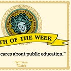 Myth of the Week: Does Wittman care about public education?
