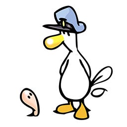 Ollie and Quentin Comic Strip logo
