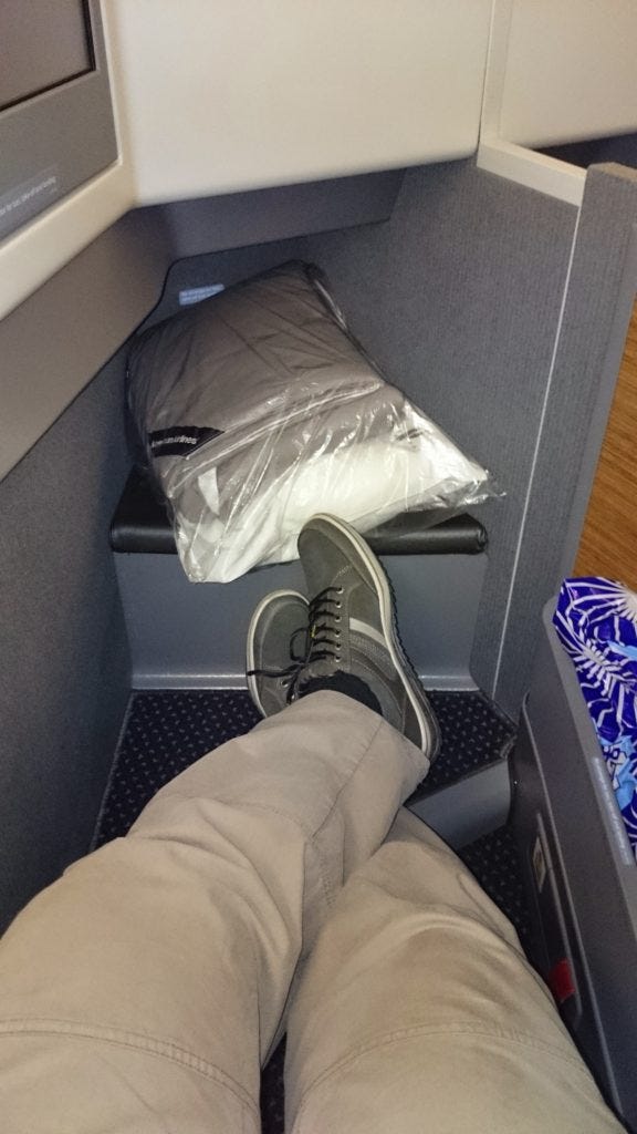 American Airlines 777-300ER Business Class - Θέση