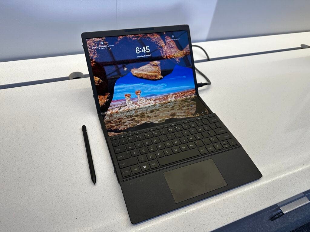 HP Spectre Fold in 1.5 mode