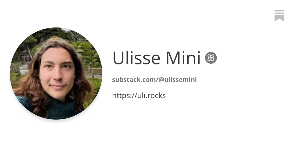 Ulisse Mini  Substack