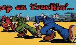 Image result for keep on trucking