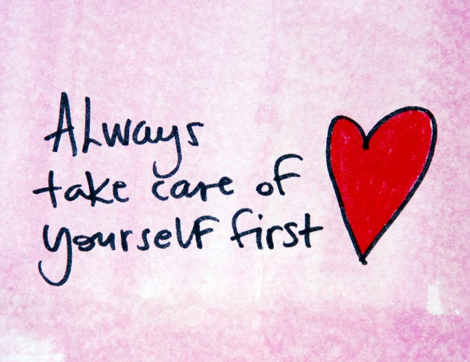 First and foremost, you have to love yourself. First and foremost, you have to love yourself.